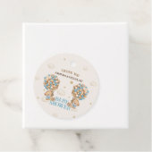 ツインズボーイズシャワーブルーベアーサンキュー フェイバータグ (インサイチュ)