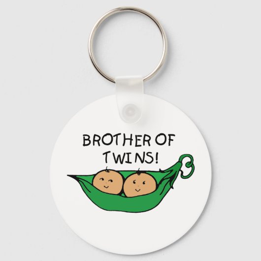 ツインズポッドの兄弟 キーホルダー (正面)