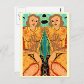 ツインズマティススタイル ポストカード (正面/裏面)