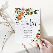 ツインズリトルかわいこちゃん赤ちゃんシャワー招待