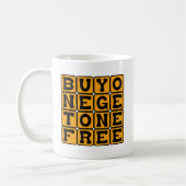 ツインズ妊娠 Buy One Get One Free コーヒーマグカップ (左)
