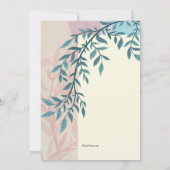 ツインズ宗教招待状 招待状 (裏面)