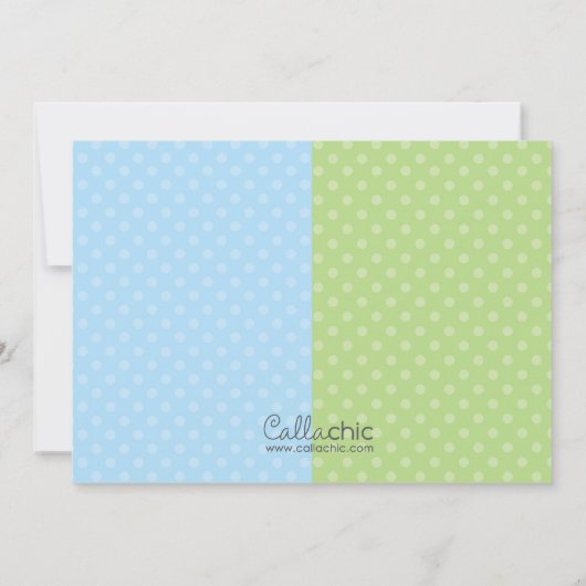 ツインズ招待状ボーイ誕生日レースカートウトラック 招待状 (裏面)