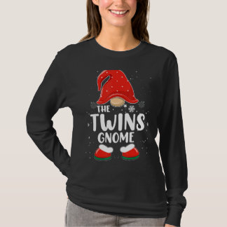 ツインズ格言バッファロープレイドマッチングファミリークリスマ Tシャツ