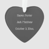 ツインズ流産ベビー損失記念死産 オーナメント (裏面)