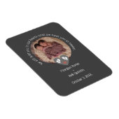 ツインズ流産ベビー損失記念死産 マグネット (右側)