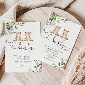 ツインズ私たちは赤ちゃんシャワーの招待を待つことができる 招待状