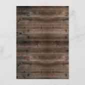 ツインズ誕生日かわいい象ヴィンテージフローラ 招待状 (裏面)