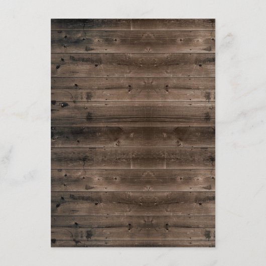 ツインズ誕生日かわいい象ヴィンテージフローラ 招待状 (裏面)