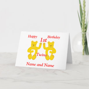 ツインズ誕生日カード名の追加 カード