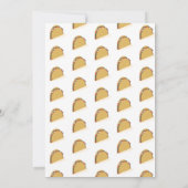 ツインズ タコ ベイビー シャワー 招待状 (裏面)