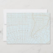 ツインズ・ボーイ・ガール |ヴィンテージ飛行機の赤ちゃんシャワー 招待状 (裏面)