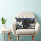 ツインタキシードキッチン装飾用クッション ランバークッション (椅子)