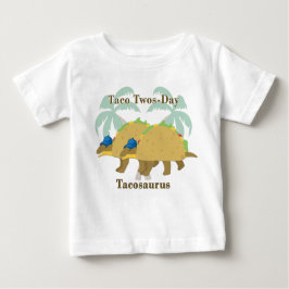 ツインタコトコスの日2回目の誕生日 ベビーTシャツ