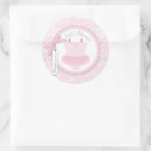 ツインタツ水玉模様ジャンパー&ウィンタースノーフレーク ラウンドシール (バッグ)