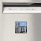 ツインタワーズクアラルンプールマレーシア磁石 マグネット (インサイチュ (食洗機))