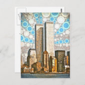 ツインタワーズ1995ポストカード ポストカード (正面/裏面)