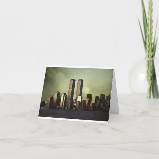 ツインタワーズ カード (正面)