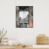 ツインタワーズ ポスター (キッチン)