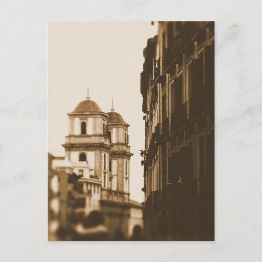 ツインタワーズ – マドリード，スペイン – ポストカード (正面)