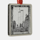 ツインタワーズ メタルオーナメント (右)
