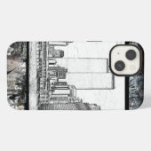 ツインタワーズ iPhoneケース (裏面横)