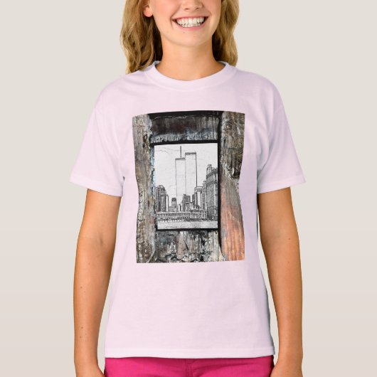 ツインタワーズ Tシャツ (正面)