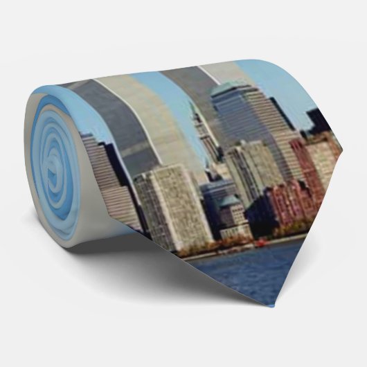 ツインタワー ネクタイ (ロール)