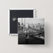 ツインタワー: 1991年 缶バッジ (正面&裏面)