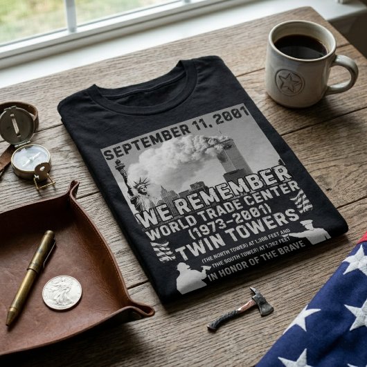ツインタワー 9/11 Tシャツ