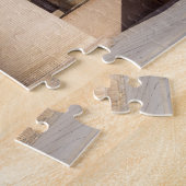 ツインターレットの西門-ウズベキスタン、キバ ジグソーパズル (側面)