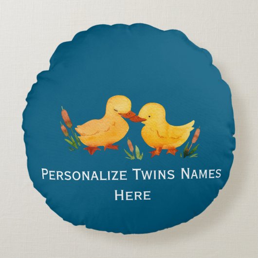 ツインダクリング ラウンドクッション (正面)