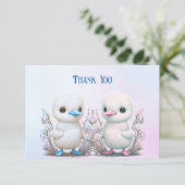 ツインダックスフローラサンキューカード サンキューカード (スタンド正面)