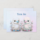 ツインダックスフローラサンキューカード サンキューカード (正面/裏面)