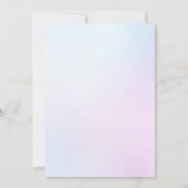 ツインダックスフローラベビーシャワー招待状 招待状 (裏面)