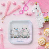 ツインダックスフローラ紙プレート ペーパープレート (パーティー)