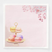 ツインツインベビーシャワーナプキンス用お茶 (正面)