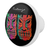 ツインティキ彫刻サンダー_コーブ セラミックノブ (右)