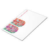 ツインティキ彫刻サンダー_コーブ ノートパッド (アングル)