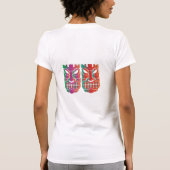 ツインティキ彫刻サンダー_コーブ Tシャツ (裏面)