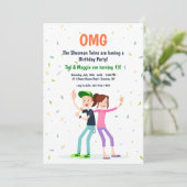 ツインティーン招待状 招待状 (スタンド正面)