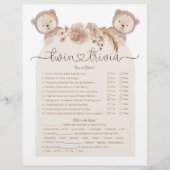 ツイントリビアゲームタンボホベビーベビーシャワー (正面)