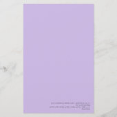 ツイントリビアゲームパンパスラベンダーボホベイビーシャワー (裏面)