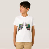 ツインドラゴンズシャツ Tシャツ (正面フル)