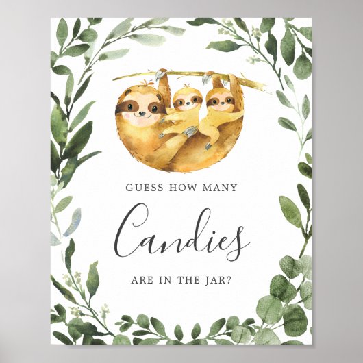 ツインナマズ赤ちゃんシャワー数を推測 ポスター (正面)