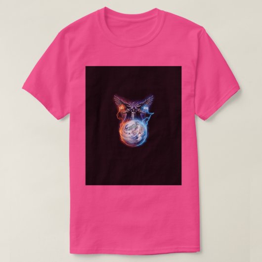 ツインハンマー神グラフィックT Tシャツ (デザイン正面)