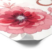 ツインハート永遠に魅了されたフローラ ポスター (角)