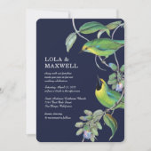 ツインバーズウェディング 招待状 (正面)