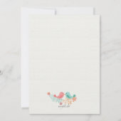 ツインバーディ招待状 招待状 (裏面)