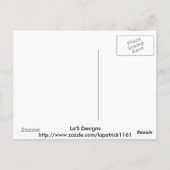 ツインパロット葉書 ポストカード (裏面)